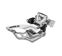 Deragliatore anteriore MTB SRAM XX 2X10 a fascetta alta Bottom Pull