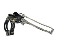 Deragliatore anteriore per bici da strada, 2 x 7, a 11 velocità, con morsetto adattatore e meccanismo a discesa per una facile installazione (morsetto da 31,8 mm)