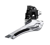 Shimano 105 R7100 Di2 2x12-Speed Brazed-On Anteriore Deragliatore anteriore