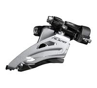 Shimano Alivio M3120 Dm Front Derailleur Nero 2 x 9s Silver