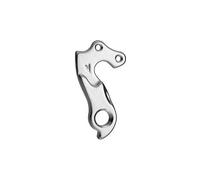 Gurpil Forcellino GH-045 Punta cambio Alluminio Argento compatibile con BH, Canyon, Merida, Haibike