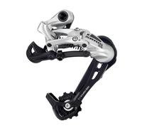 Deragliatore posteriore per mountain bike Sram 8-9v. X5, gabbia lunga, argento.