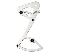 Deragliatore posteriore elettrico in alluminio 7075-T651, per SRAM NX/GX/X1/X01/XX1/Eagle e Apex/Rival/Force 1, gabbia di ricambio per Garbaruk, nero (Silver)