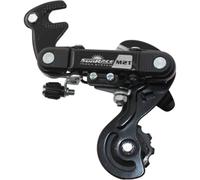 Deragliatore posteriore, gabbia piccola con staffa Sunrace 6-7v. Noir