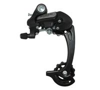 Deragliatore posteriore grande P2R 9-8V. Nero
