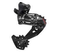 Deragliatore Posteriore GX 2x11 Velocità, Gabbia Media, Rosso, con Tecnologia Azionamento X e Frizione a Rulli