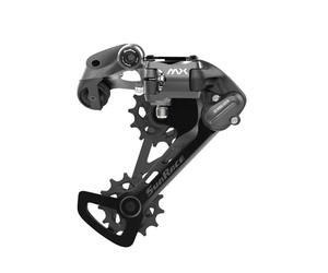 Deragliatore posteriore medio con vite Sunrace MX600 Noir