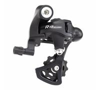 Deragliatore posteriore per bici da strada Microshift a 10 velocità. Gabbia cor