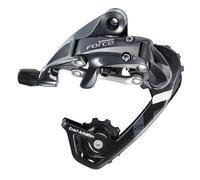 Deragliatore posteriore SRAM Force22 gabbia media 11 velocità 32 denti nero