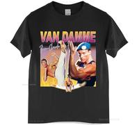 deran Jean-Claude Van Damme T-Shirt Men t Shirt Male Brand Teeshirt Men Summer Cotton t Shirt Size L