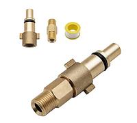 DERASL Adattatore Filettato Maschio e Giunto ad Alta Pressione in Rame per Pistola a Spruzzo di Schiuma per Idropulitrice e Compatibile con Nilfisk