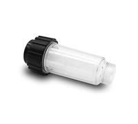 DERASL Filtro acqua per Kärcher 4.730-059.0 - Adatto a Tutte le Idropulitrici per Kärcher con Attacchi per Acqua da 3/4", Incluso inserto filtro - 1 Pack
