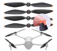 DERAY | Elica per drone DJI Mavic 4 Pro, punta in gomma TPU, Fly More Combo, eliche di ricambio a basso rumore 4 pezzi/2 paia