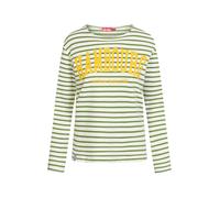 Derbe Hamburg W-03-LS Hambourg Striped Donna Maniche Lunghe