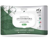 NATURAL DERMA PET SALVIETTA "ANTIFORFORA" CF. (35 PZ) OLIO ESSENZIALE DI GERANIO & ACQUA DISTILLATA DI ARANCIO
