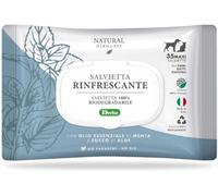 Derbe Natural Derma Pet by Salviette Funzionali Rinfrescanti Biodegradabili per Cani Gatti e Cuccioli