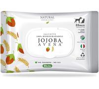 Derbe Natural Derma Pet by Salviette Jojoba e Avena per Cani Gatti e Cuccioli 1 Pz