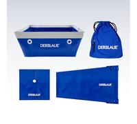 DERBLAUE® Sistemi di raccolta liquidi altamente flessibili, set di servizio, perfetto per lavorare con olio, su linee idrauliche o per cambiare filtri, per H20 e HYD