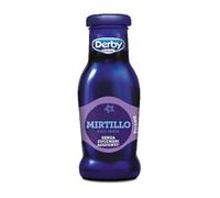 Derby Blue Succo di Frutta Gusto Mirtillo Senza Zuccheri Aggiunti 200ml x24, Senza Glutine