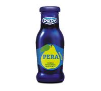 Derby Blue Succo di Frutta Gusto Pera Senza Zuccheri Aggiunti 200ml x24, Senza Glutine
