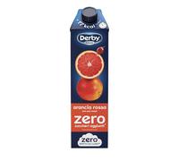 Derby Blue Zero Succo Arancia Rossa Senza Zuccheri Aggiunti, 1 Litro, Confezione da 6 Brick