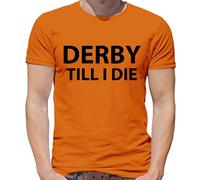 Derby Fino Alla Morte - Maglietta Uomo - Tifoso Amore Giocatore Calcio Fino