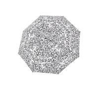 Derby Folding umbrella Hit Mini Graffiti black 70065P12CZ