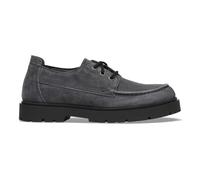 Derby in camoscio, HIGHWOOD MOC LACE LOW Nero 45