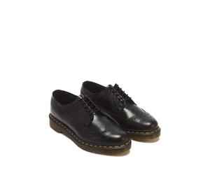 Derby Richelieu 3989 YS in pelle liscia Nero 44