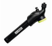 Derby Star Ball Pump with Pressure Gauge Black/Yellow
