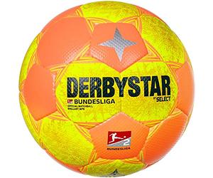 Derbystar 2. Bundesliga Brillant APS High Visible v21 Pallone da gioco multicolore 5