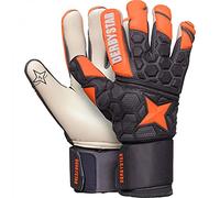 Derbystar APS Hexagrip Pro II - Guanti unisex, colore: arancione, grigio, 10,5