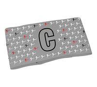 Derbystar Armband-873054 Fascia da braccio Grigio/Nero/Rosso Taglia unica