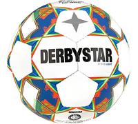 Derbystar Atmos Light AG v23 - Pallone da calcio, unisex, colore: Bianco/Arancione, 4