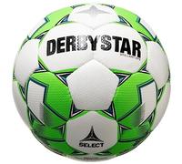 Derbystar Brillant - Palloni da calcio, colore: Bianco/Verde/Grigio 5