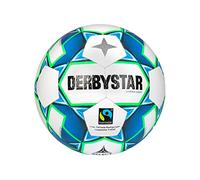 Derbystar Gamma - Palline da calcio, colore: Bianco/Blu/Verde 4