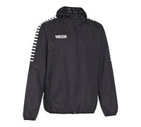 Derbystar Giacca Hyper all Weather, Unisex-Bambini e Ragazzi, Nero e Bianco, 116