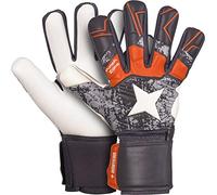 Derbystar Goalie Guanti da portiere Grigio Arancione 4