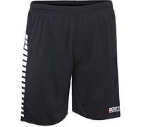 Derbystar Hyper Bermuda Shorts, Unisex, Pantaloncini, 622009, Nero/Bianco, L