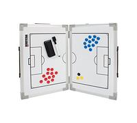 Derbystar - Lavagna tattica calcio in alluminio - pieghevole bianco