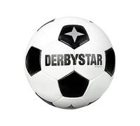 Derbystar Palline da calcio retrò bianco nero 5