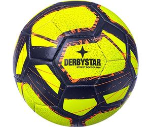 Derbystar Street Soccer - Pallone da calcio giallo blu arancione 47
