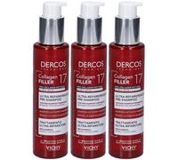 Dercos Collagen Peptide 17 Trattamento Capelli Ultra Riparatore 3x150