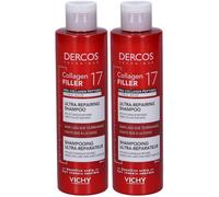 Dercos Shampoo Ultra- Riparatore Collagen 17 Filler 2x200 ml
