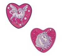 derdiedas 2 bottoni intercambiabili Purple Unicorn