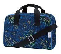 DerDieDas borsa sportiva DerDieDas Sports Bag Neon Crazy blu scuro