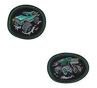 derdiedas Bottone intercambiabile, 2 pezzi, Super Truck