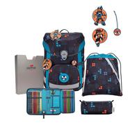 DerDieDas ErgoFlex Easy Schulranzenset 5-teilig Ninja Fighter