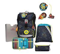 DerDieDas Set di zaini ErgoFlex LED 5 pezzi. Crazy (TAS039682)