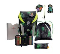 DerDieDas ErgoFlex Max Set di borse per la scuola 5 pezzi nero